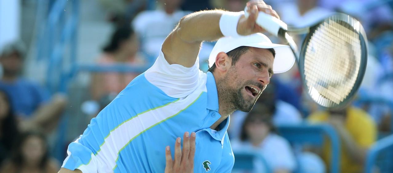 El serbio Novak Djokovic.