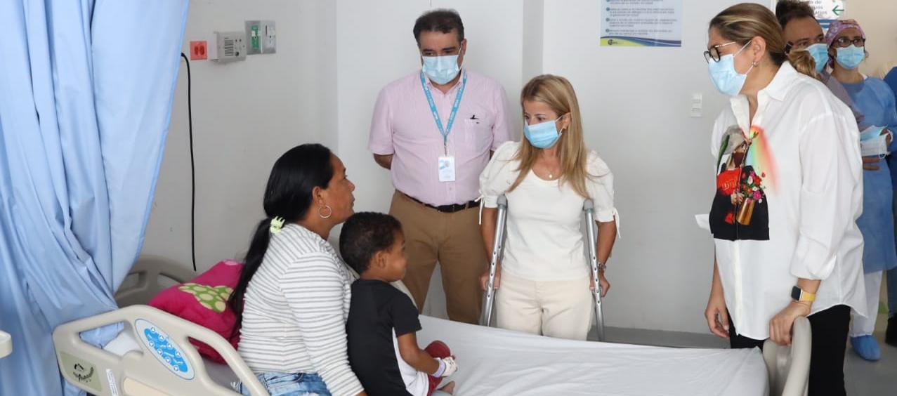 La Gobernadora del Atlántico, Elsa Noguera.