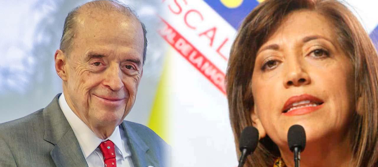 Álvaro Leyva, Canciller y Martha Lucía Zamora, Directora de la Agencia Judicial del Estado