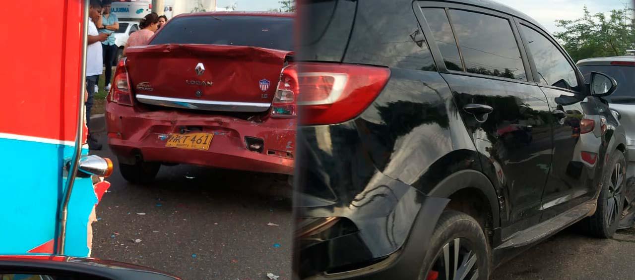 Imágenes del accidente.