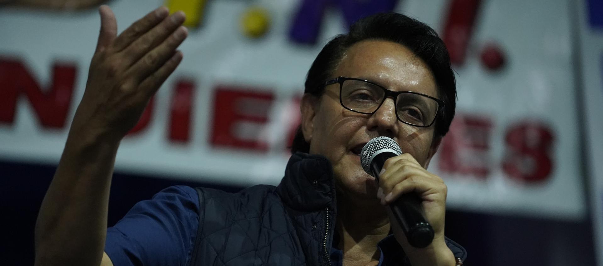 Fernando Villavicencio, asesinado.