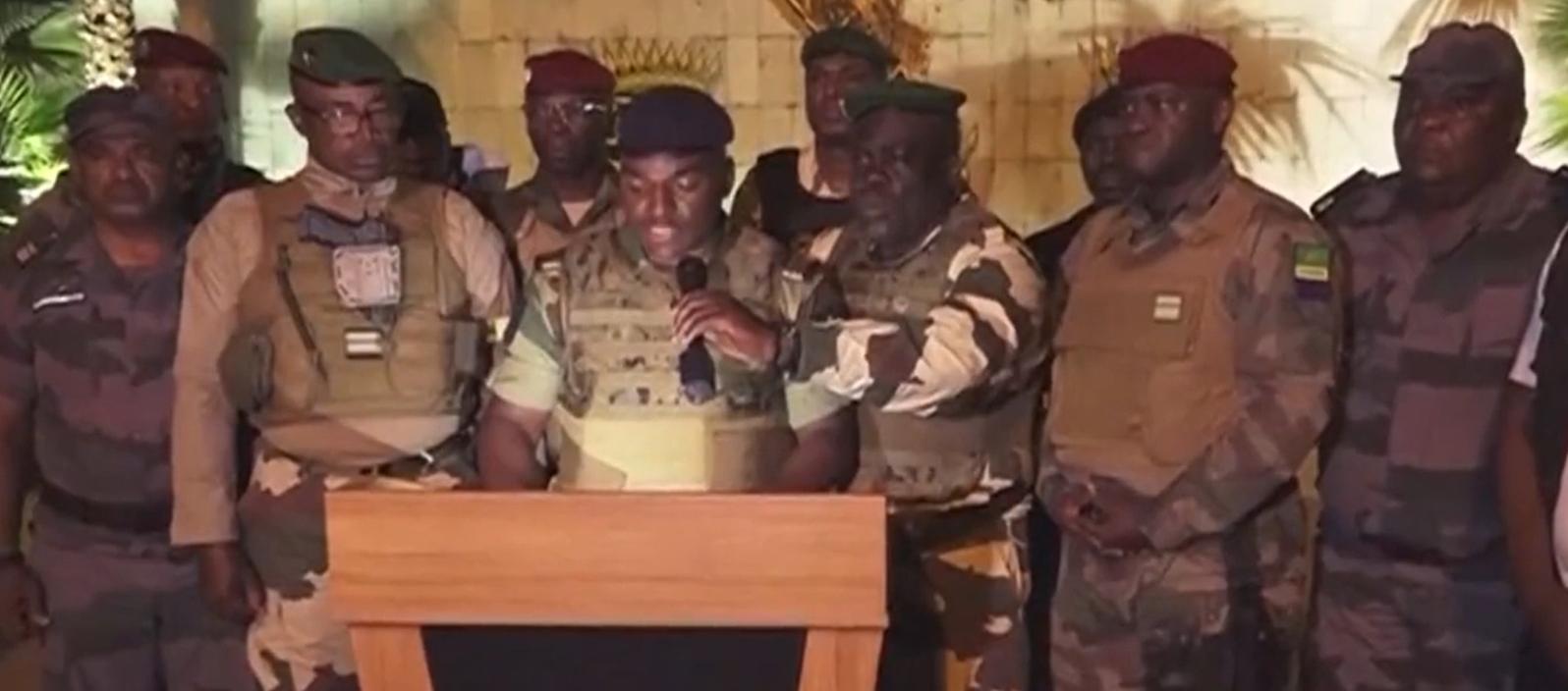 Los militares que se tomaron el poder.