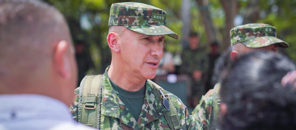 El comandante del Ejército Nacional, general Luis Mauricio Ospina Gutiérrez.