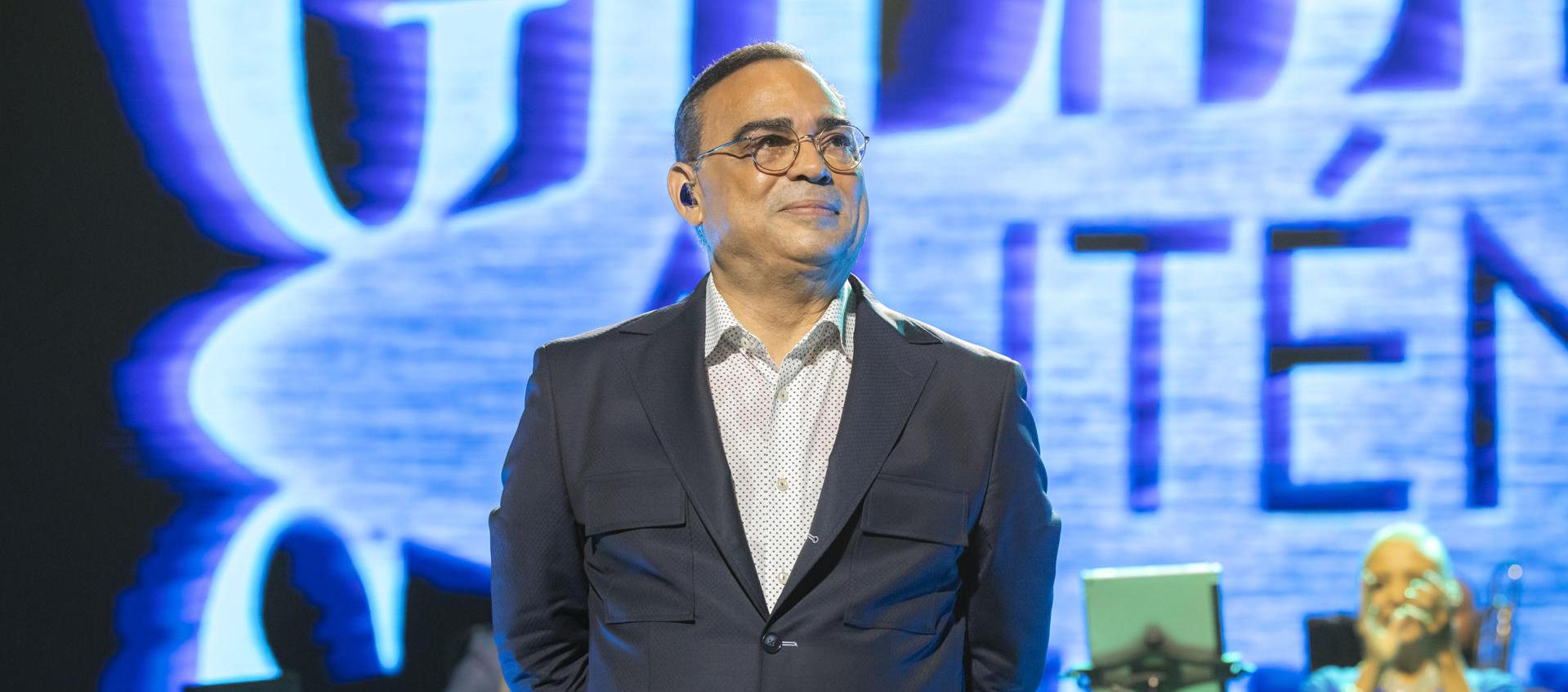 El cantante Gilberto Santa Rosa.