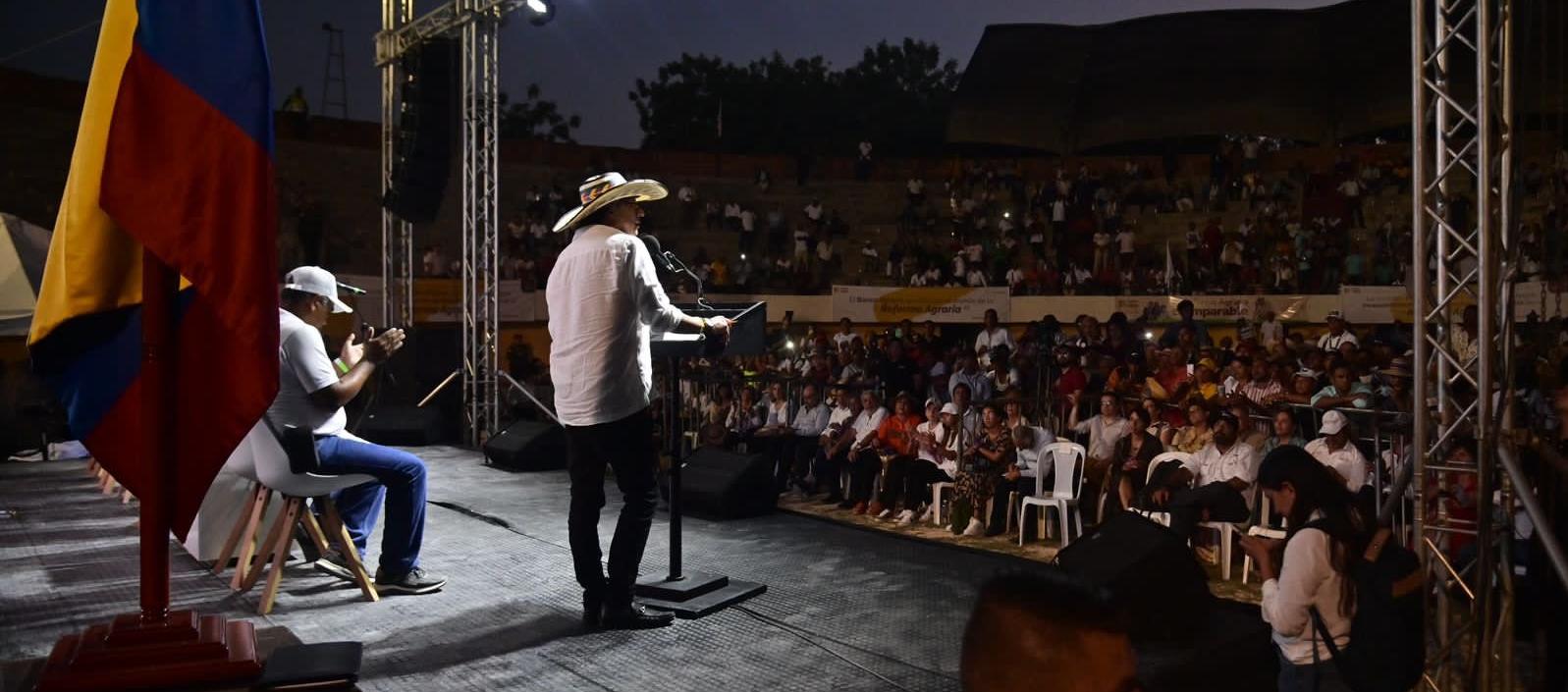 Gustavo Petro en Sincelejo