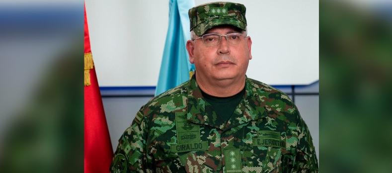 General Helder Fernán Giraldo, comandante de las Fuerzas Militares.