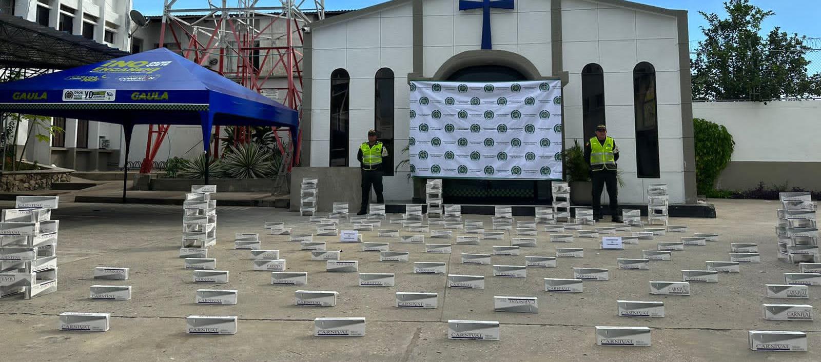 Mercancía aprehendida.