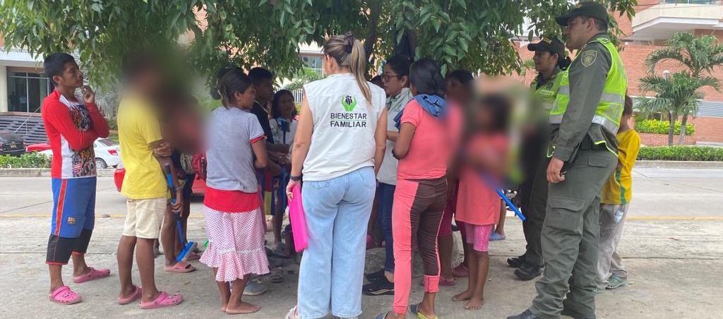 Intervención del ICBF a indígenas.