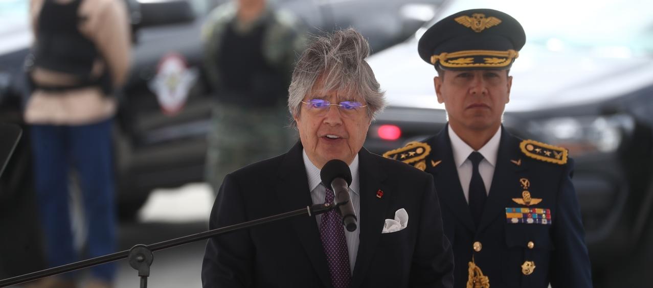 El presidente de Ecuador, Guillermo Lasso.