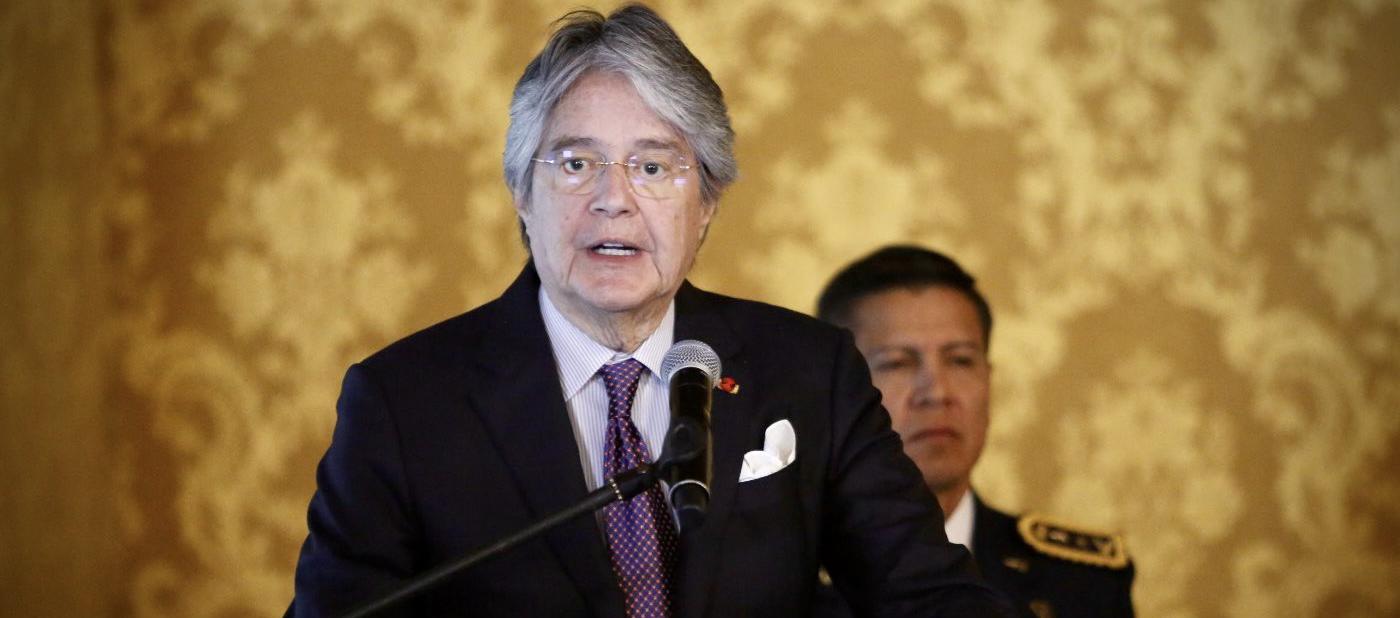 El presidente de Ecuador, Guillermo Lasso.
