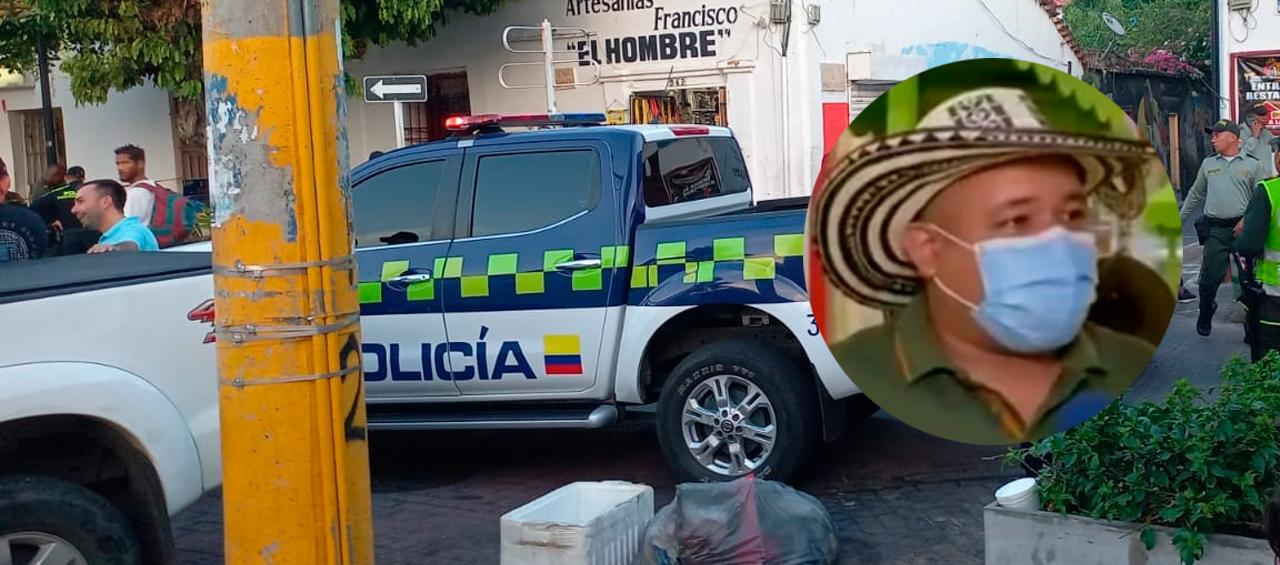 En esta calle del centro de Valledupar fue atracado y baleado Pedro Reyes Arzuaga