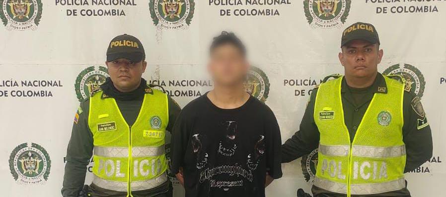 Luis Rafael Costa Solano, capturado.