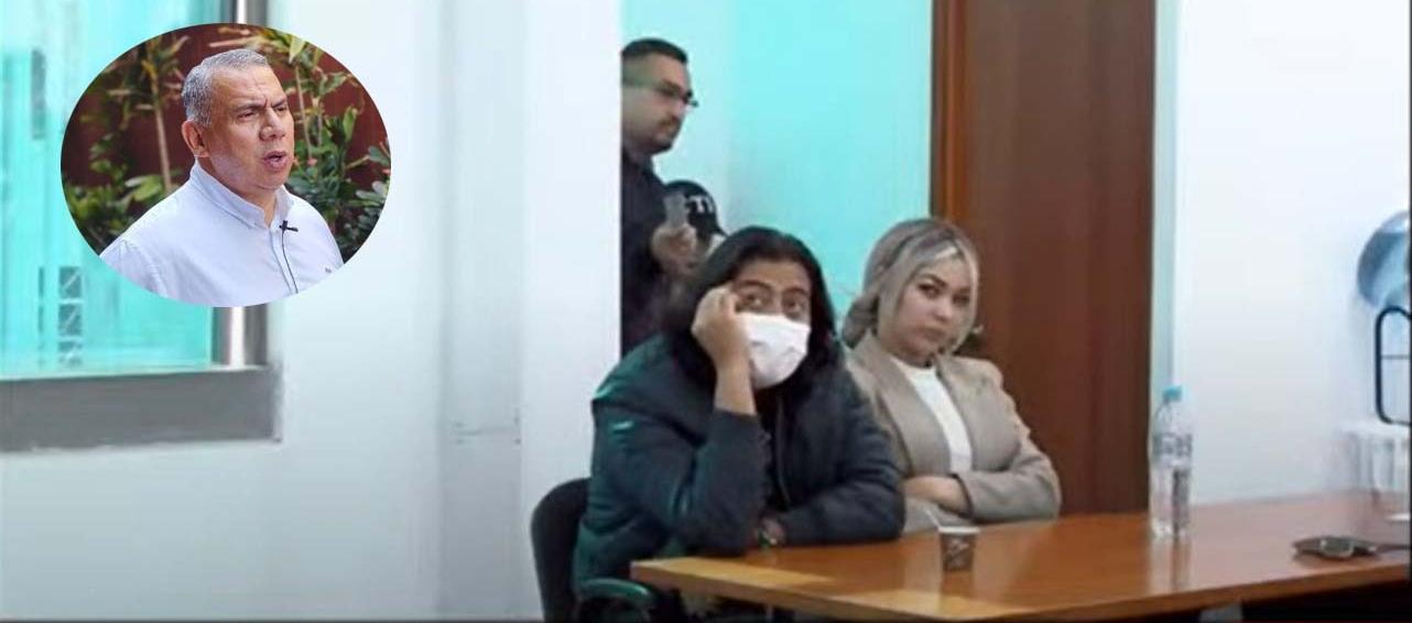 Máximo Noriega, Nicolás Petro y Daysuris Vásquez.