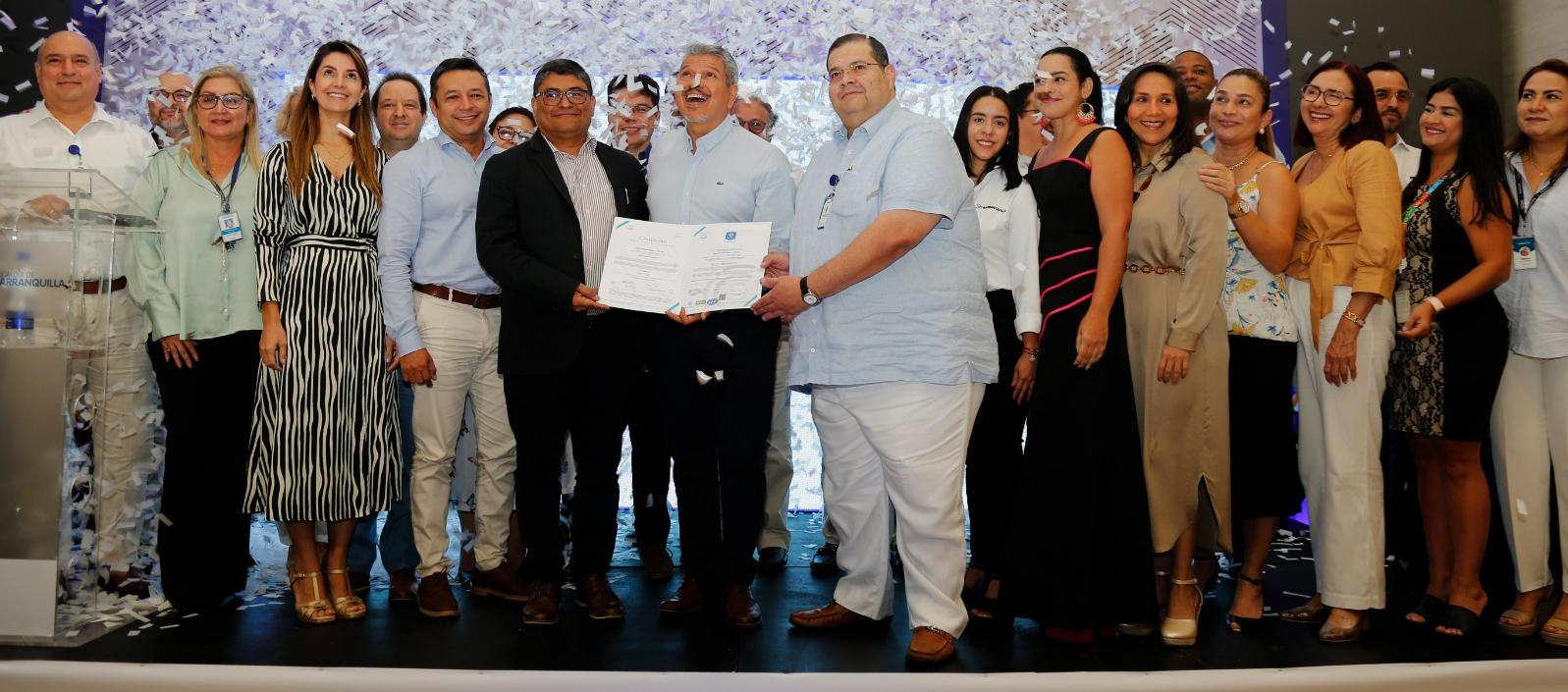 Imagen del acto de reconocimiento.