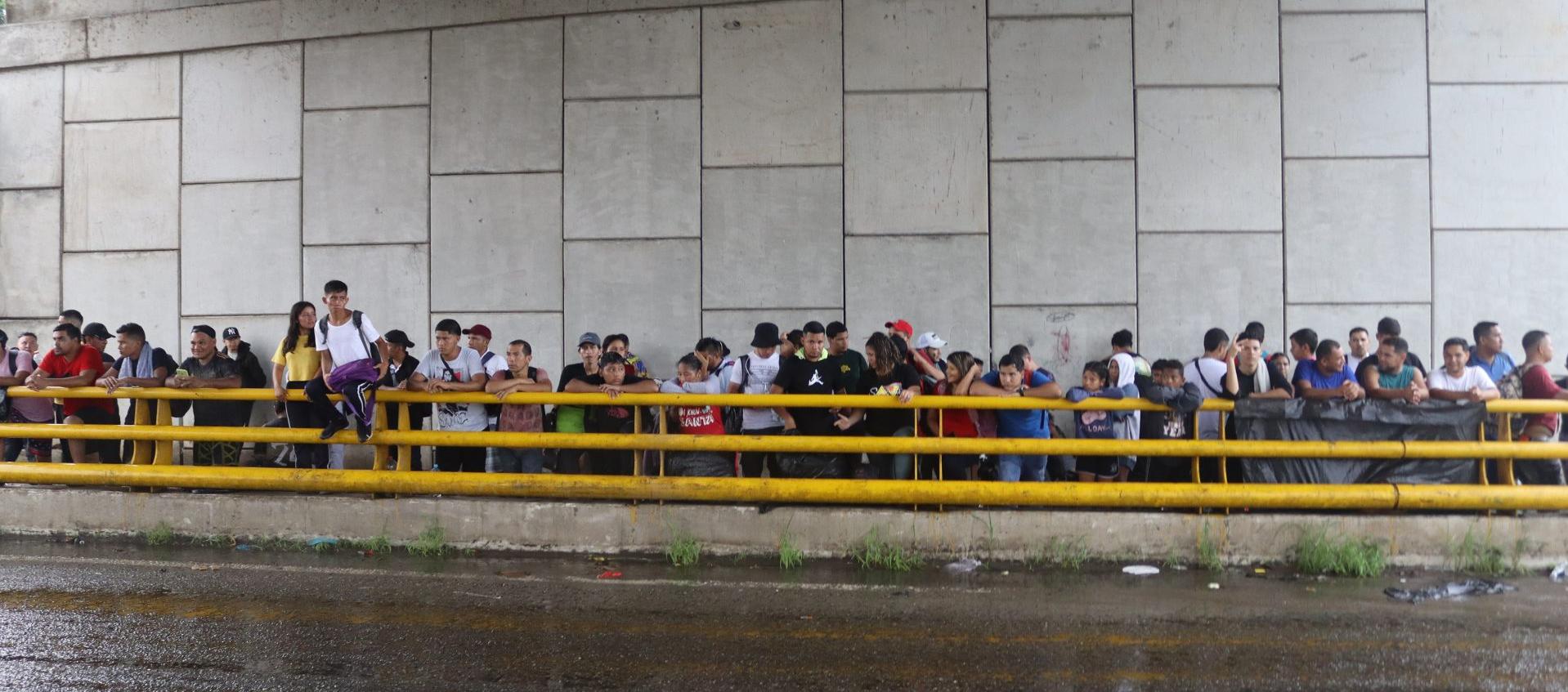 Migrantes en México. 