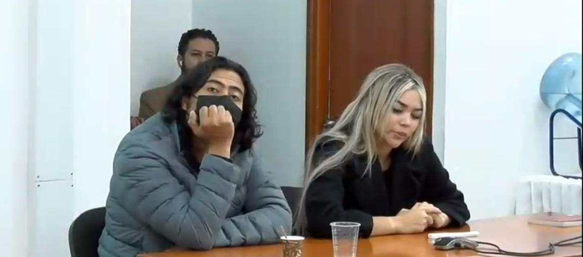 Nicolás Petro y Daysuris Vásquez.