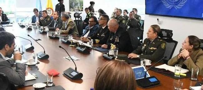 Instalación de la mesa de Monitoreo y Verificación de cese al fuego entre Gobierno y ELN, que encabeza la Iglesia Católica y la Misión de la ONU.