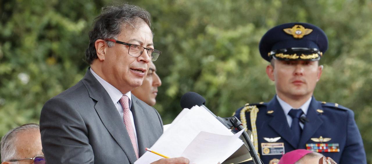El Presidente de la República, Gustavo Petro.