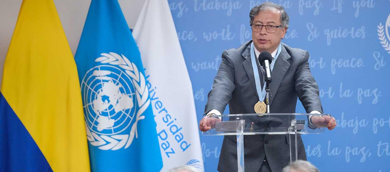 El Presidente de la República, Gustavo Petro.