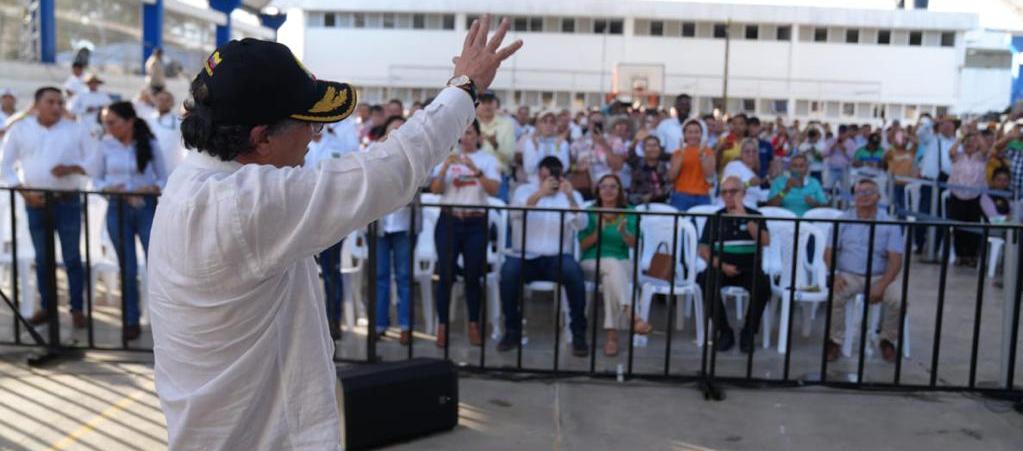 El Presidente de la República, Gustavo Petro.