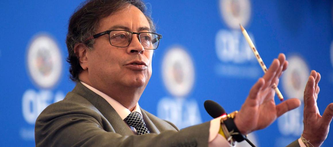 Presidente de Colombia, Gustavo Petro. 