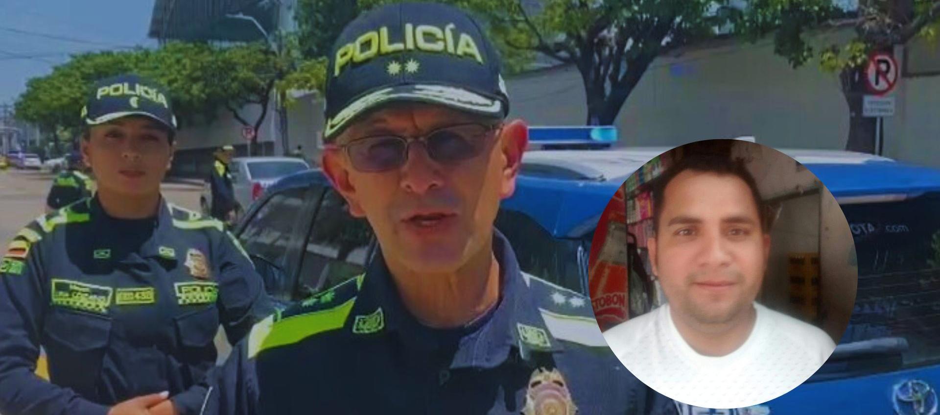 General Jorge Antonio Urquijo Sandoval y Alfonso Enrique Amaranto Cabarcas, en vida.