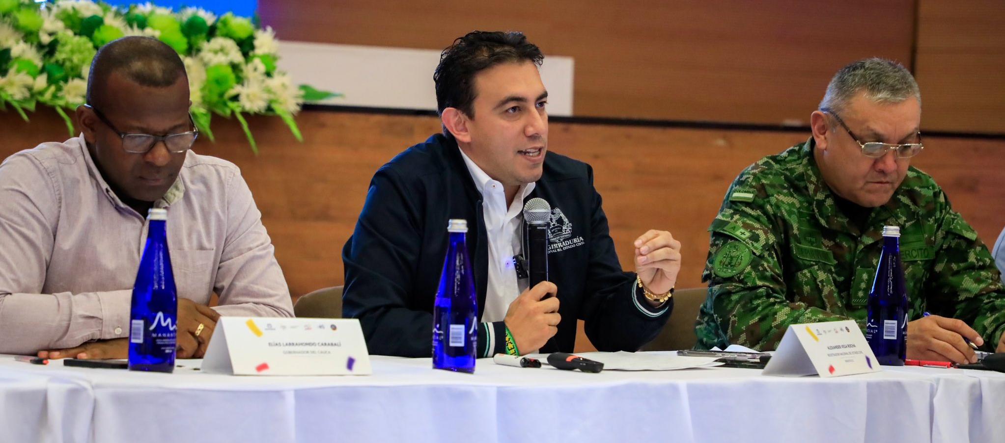 El Registrador Alexander Vega.