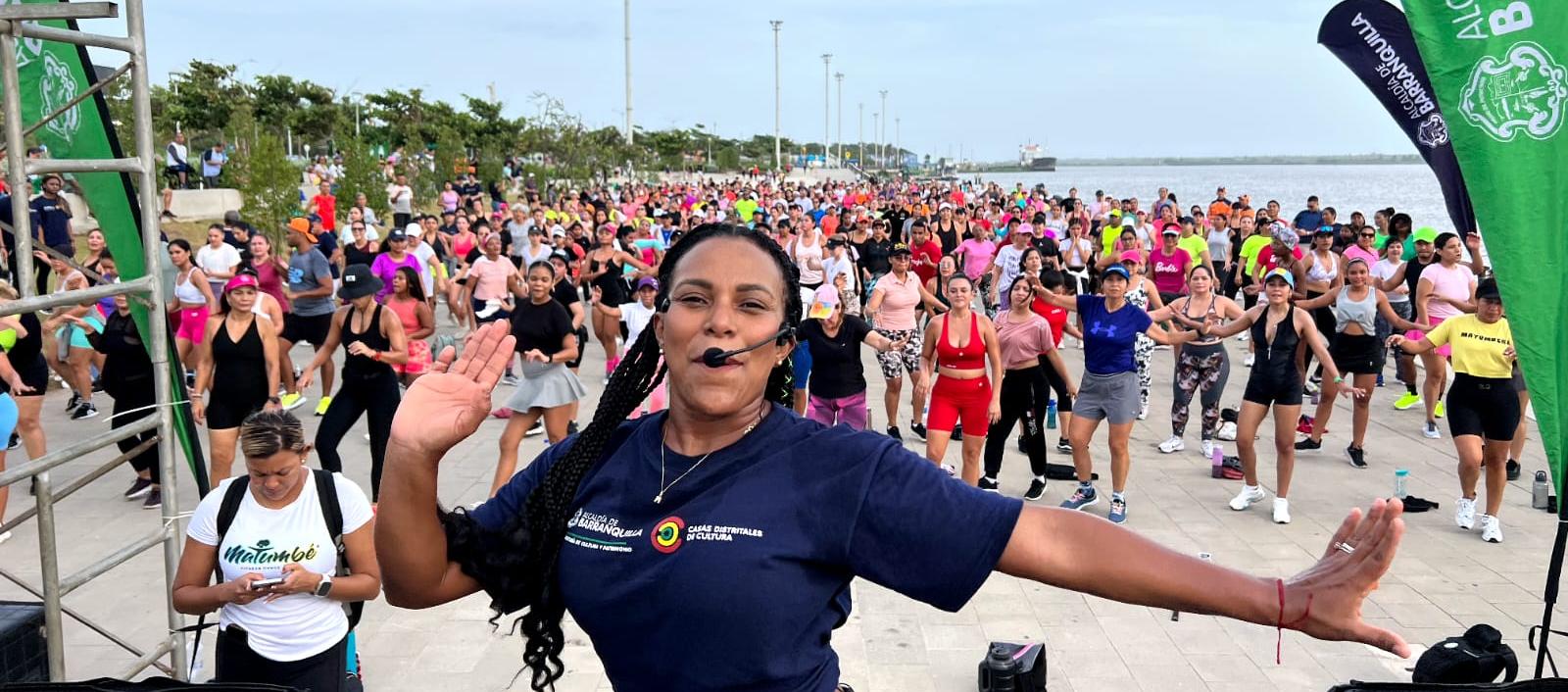 Rumbaterapia en el Gran Malecón con Martica Maturana.
