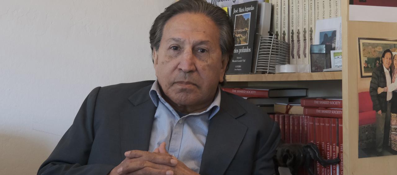 El expresidente peruano Alejandro Toledo.