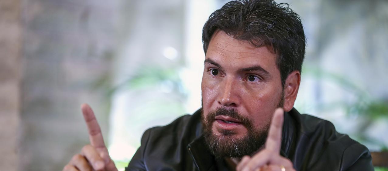 El candidato Jan Topic.