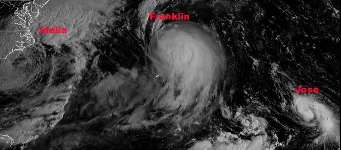 Tormenta tropical José.