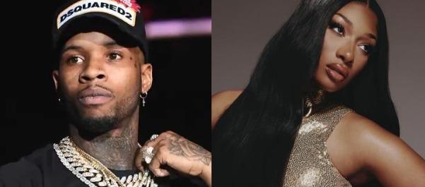 El rapero Tory Lanez y la artista de hip-hop Megan Thee Stallion