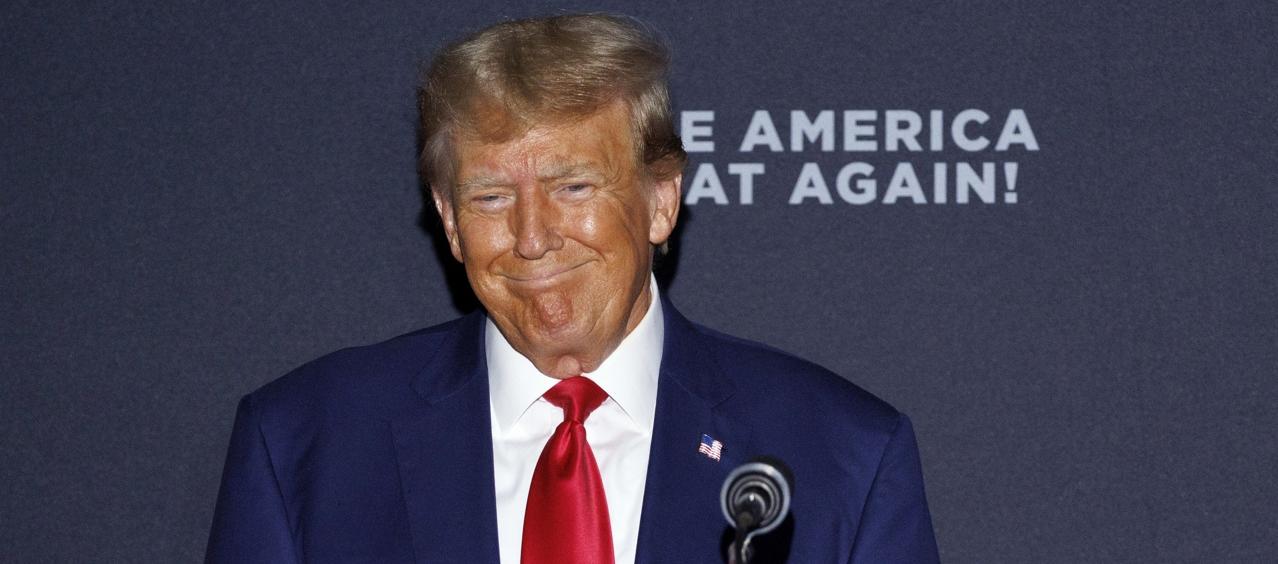 El expresidente de Estados Unidos Donald Trump.