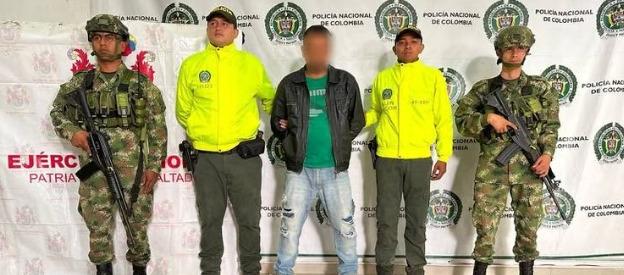 Captura de alias ‘Camilo’, presunto cabecilla urbano y rural del grupo armado organizado Clan del Golfo.