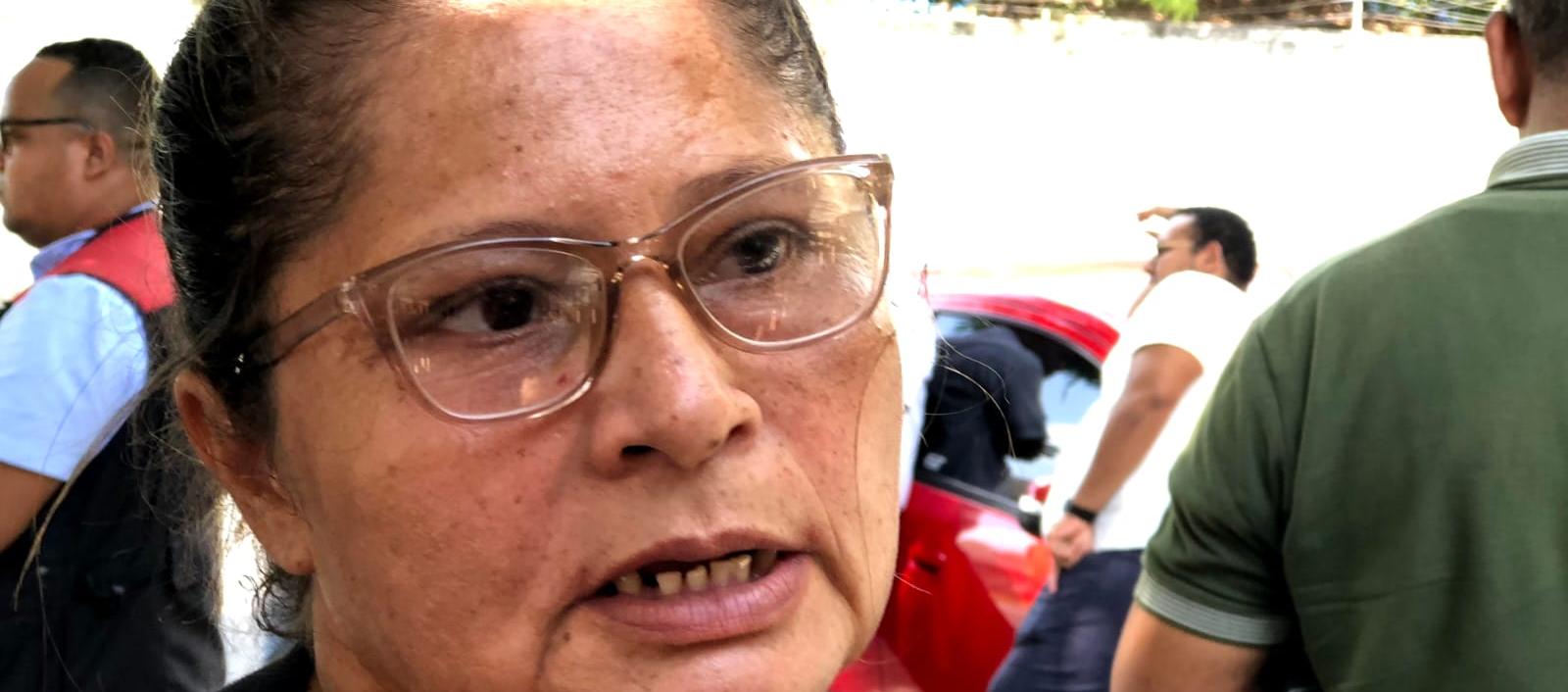 Sugey Castellanos, abuela del niño.