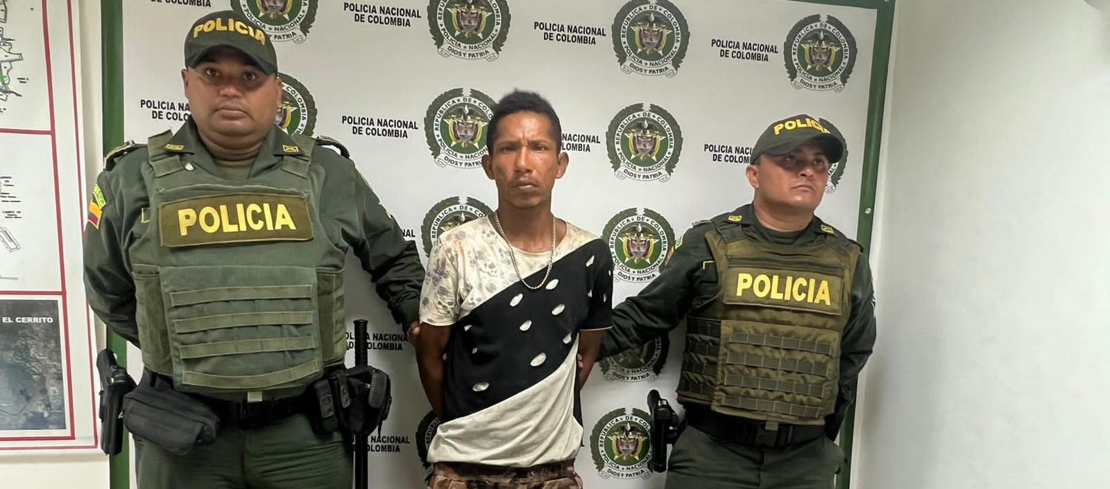 Captura de Manuel Barrios Henríquez por tenencia de armas de fuego, accesorios, partes o municiones.