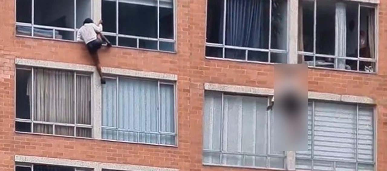 Momento en el que ocurre el accidente que le quitó la vida a Maríali.