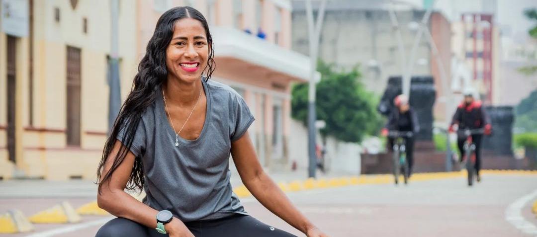 Marcela Niño, atleta caleña.