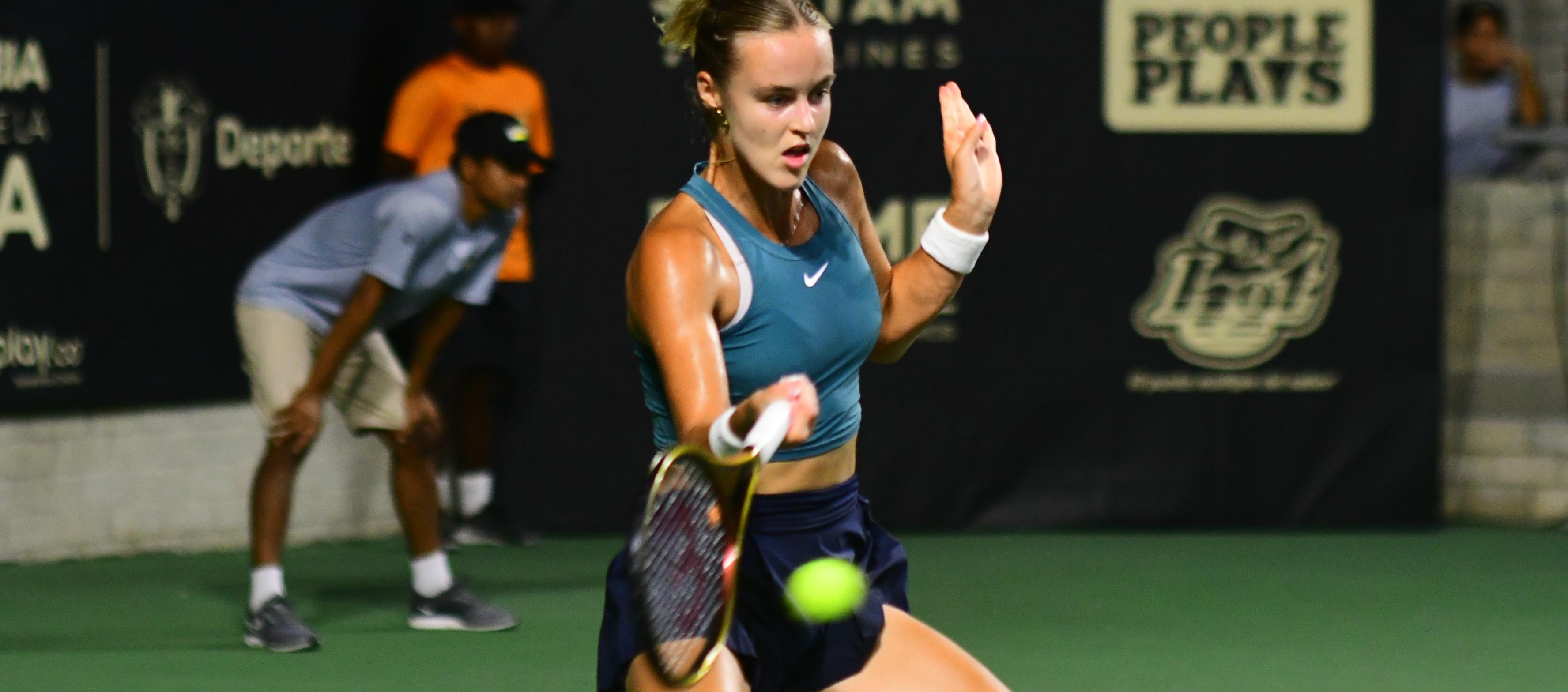 La eslovaca Anna Schmiedlova, siembra número dos del torneo. 