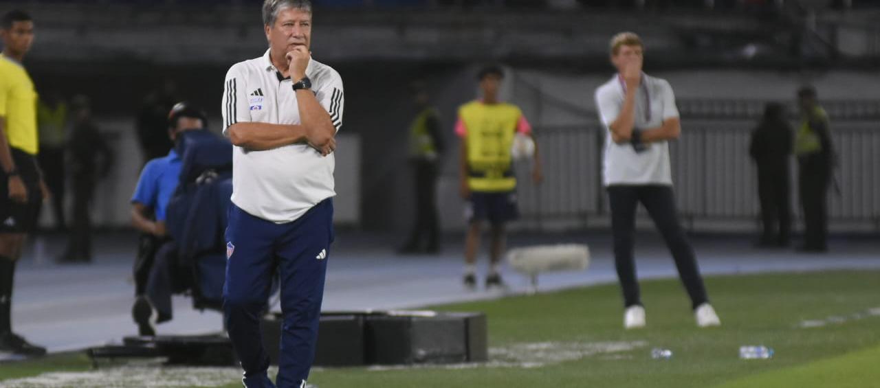 Hernán Darío Gómez, técnico del Junior, guarda la esperanza de que su equipo se recupere.