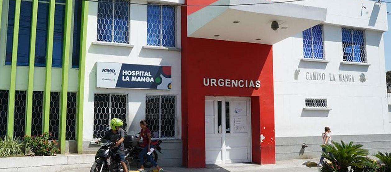 Camino La Manga de Barranquilla.