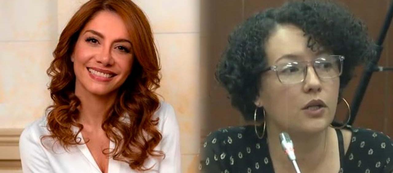  La representante Cathy Juvinao y la senadora Isabel Zuleta