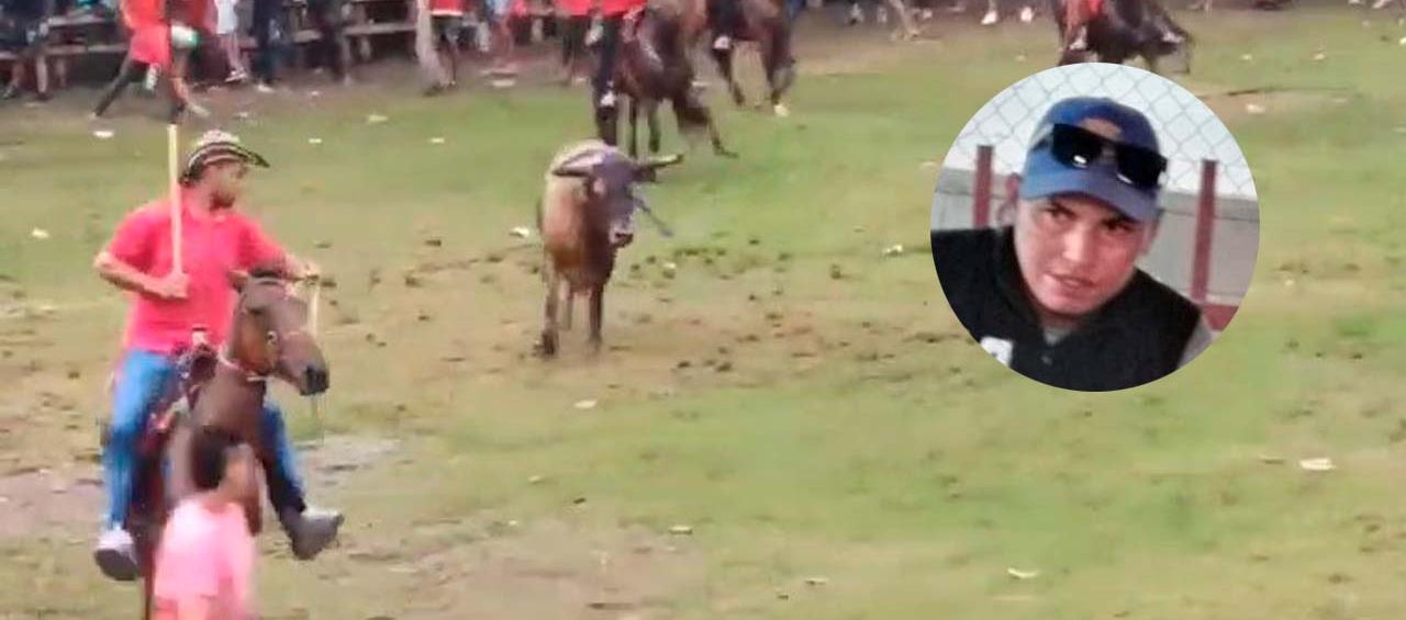 Wilmer Tapia, de 31 años, la persona fallecida en las corralejas este viernes en San Jacinto