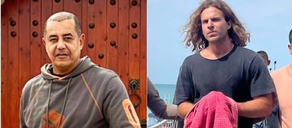 El cirujano cordobés Edwin Arrieta y Daniel Sancho, confeso asesino.