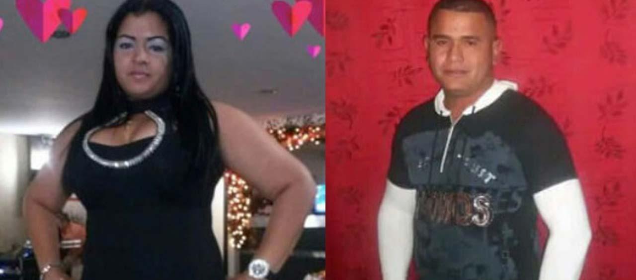 Alejandra Yepes y su esposo José Navarro.