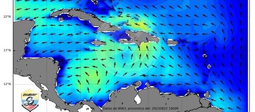 El paso de 'Franklin' esta noche de miércoles