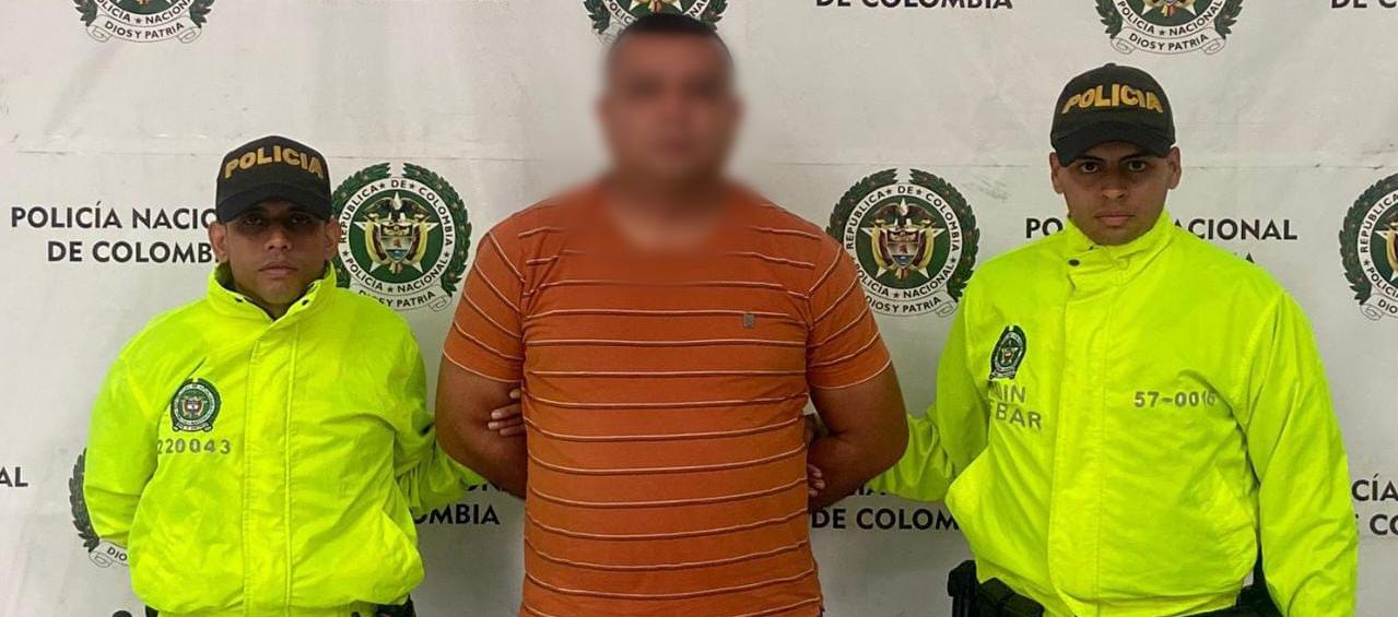 Captura de uno de los exfuncionarios de la Alcaldía de Polonuevo.