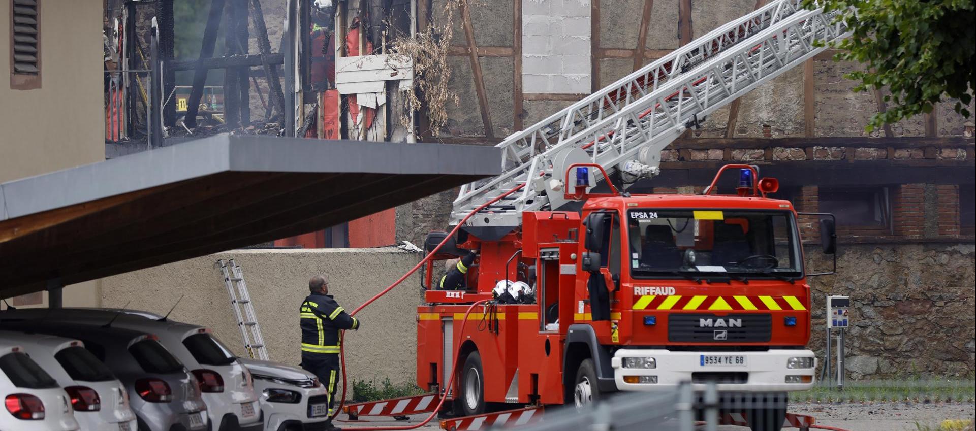 Bomberos atendieron la emergencia por incendio en un albergue para personas con discapacidad