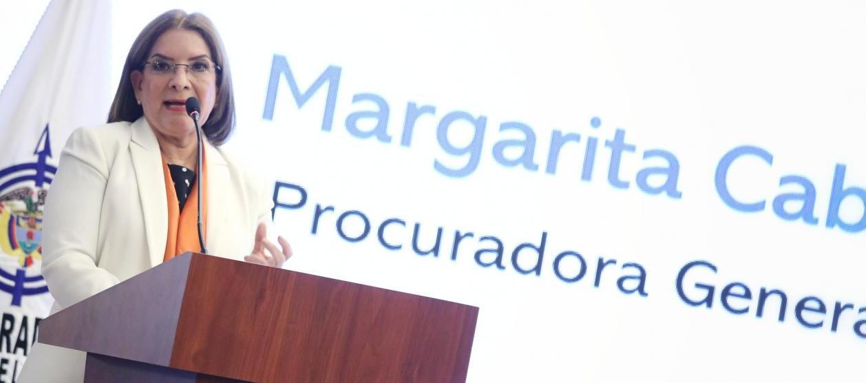 La Procuradora General de la Nación, Margarita Cabello.