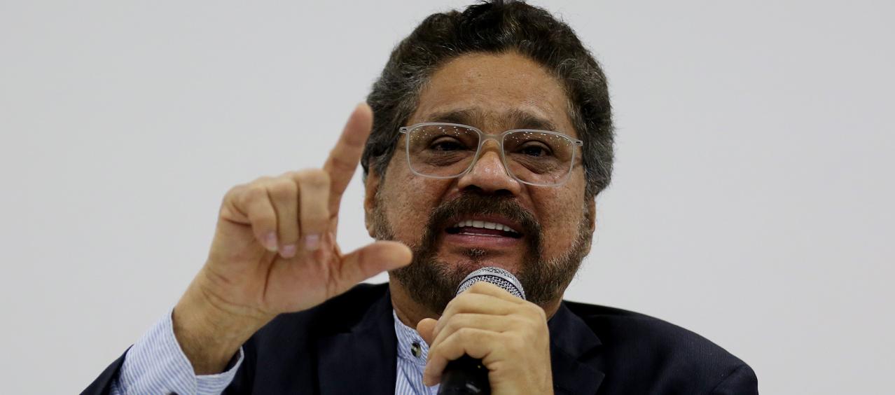 El guerrillero Iván Márquez, líder de la Segunda Marquetalia. 